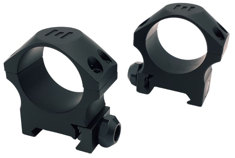 Element Optics Accu-Lite scope mount rings medium height 30mm shown as a lightweight precision optic mounting solution available from Patriot Gun Shop South Africa.